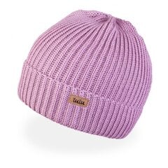 TuTu meriinovillane müts, roosa цена и информация | Шапки, перчатки, шарфы для девочек | kaup24.ee