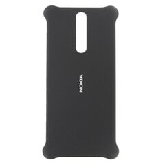 Чехол Nokia Soft Touch CC-801 für Nokia 8 черный цена и информация | Чехлы для телефонов | kaup24.ee