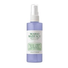 Успокаивающий спрей для лица Mario Badescu Aloe, Chamomile & Lavender, 118 мл цена и информация | Аппараты для ухода за лицом | kaup24.ee