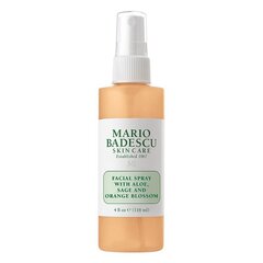 Tasakaalustav näosprei Mario Badescu Aloe, Sage & Orange Blossom, 118 ml цена и информация | Аппараты для ухода за лицом | kaup24.ee