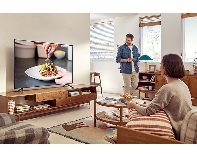 55" Crystal UHD 4K Smart TV Samsung UE55AU7102KXXH цена и информация | Telerid | kaup24.ee