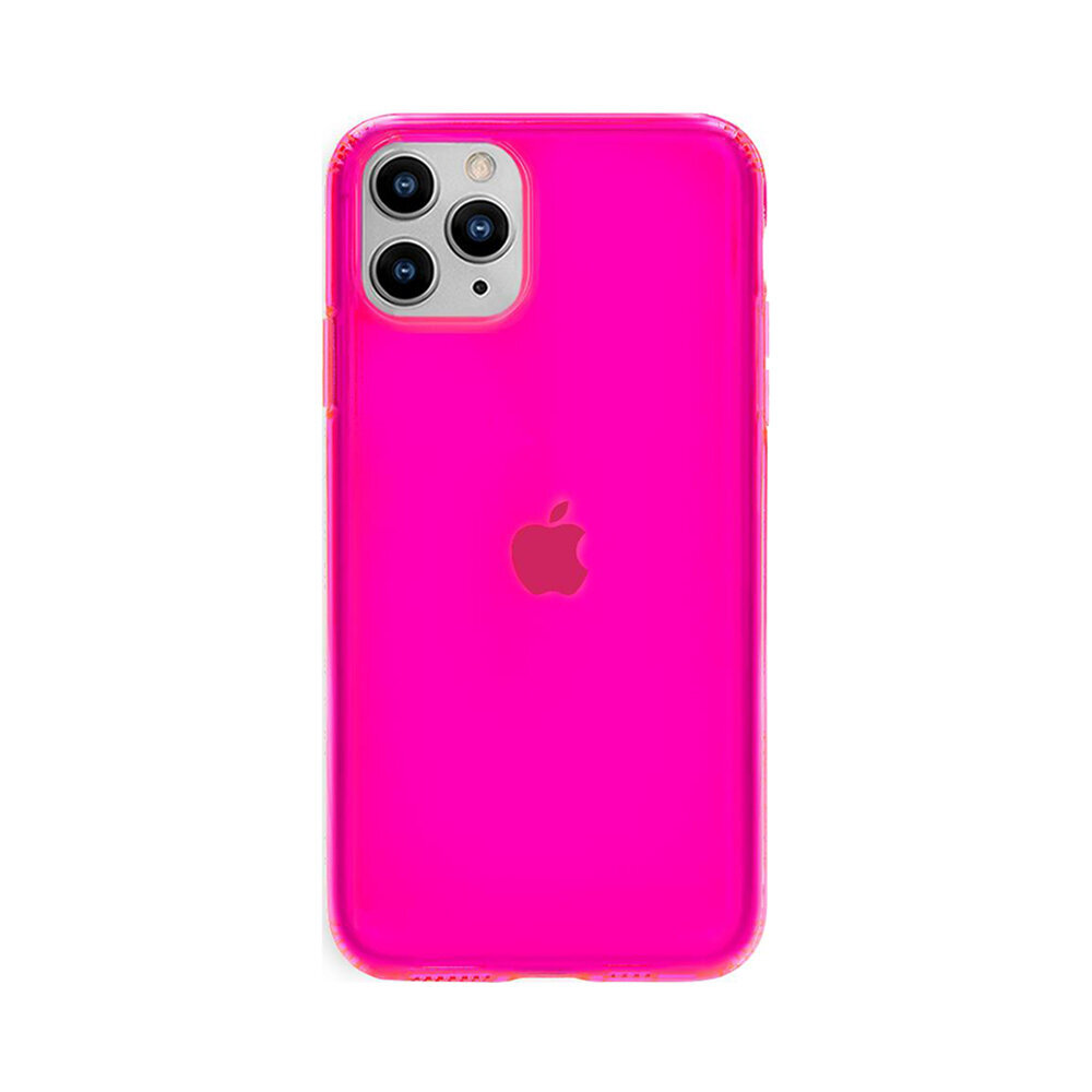 iPhone 7/8/SE 2020 (4,7″) Neon silikoonümbris – Roosa цена и информация | Telefoni kaaned, ümbrised | kaup24.ee