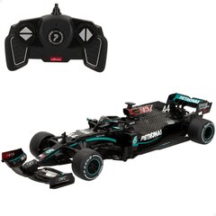Raadio-juhitav sportauto Mercedes-AMG F1 W11 EQ Perfomance (must) 1:18 Rastar, 6+ hind ja info | Poiste mänguasjad | kaup24.ee
