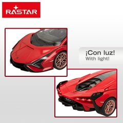 Raadio teel juhitav sportauto Lamborghini Sian FKP 37 1:14 Rastar, 6+ цена и информация | Игрушки для мальчиков | kaup24.ee