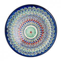 Леган для плова (узбекская тарелка) Риштан диаметр 38 см I L3 цена и информация | Посуда, тарелки, обеденные сервизы | kaup24.ee