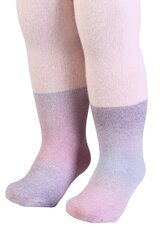 CALY heleroosad puuvillased sukkpüksid beebidele CALYROSA-12-24 MONTHS hind ja info | Beebi sokid ja sukkpüksid | kaup24.ee