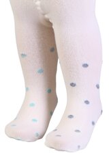 DIXIE kreemjasvalged täpilised sukkpüksid beebidele DIXIEPANNA-12-24 MONTHS hind ja info | Beebi sokid ja sukkpüksid | kaup24.ee