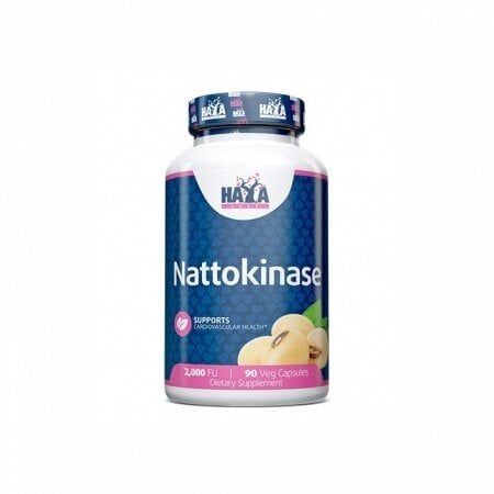 Toidulisand Haya Labs Nattokinase 90 kaps (Nattokinaas ensüüm), MP-208/22 hind ja info | Vitamiinid | kaup24.ee