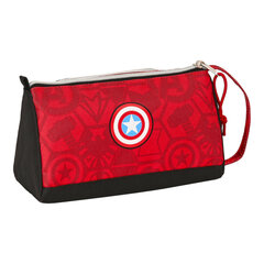 Koolikott The Avengers Infinity punane must (20 x 11 x 8.5 cm) (32 osad) hind ja info | Pinalid | kaup24.ee