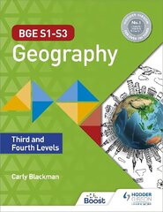 BGE S1-S3 Geography: Third and Fourth Levels hind ja info | Noortekirjandus | kaup24.ee