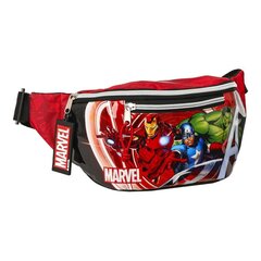 Kott The Avengers Infinity punane must (23 x 12 x 9 cm) hind ja info | Laste aksessuaarid | kaup24.ee