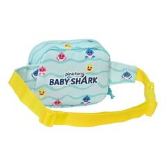 Kott Baby Shark Beach day kollane helesinine (14 x 11 x 4 cm) hind ja info | Laste aksessuaarid | kaup24.ee