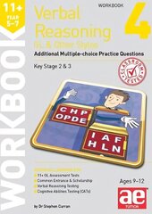 11plus Verbal Reasoning Year 5-7 GL & Other Styles Workbook 4: Additional Multiple-choice Practice Questions цена и информация | Книги для подростков и молодежи | kaup24.ee