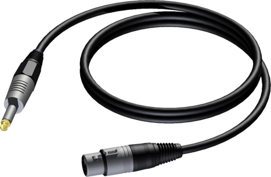 Procab CAB900/3, 6.3mm/XLR, 3 m цена и информация | Kaablid ja juhtmed | kaup24.ee