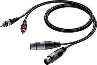 Procab CAB705/1.5, RCA, 1.5 м цена и информация | Кабели и провода | kaup24.ee