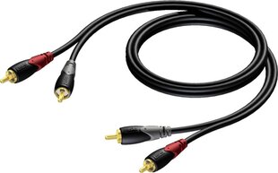 Procab CLA800/3, RCA, 3 м цена и информация | Кабели и провода | kaup24.ee