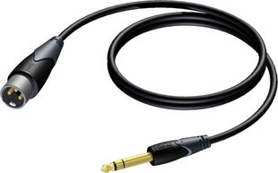 Procab CLA724/3, XLR/6.3mm, 3 m цена и информация | Кабели и провода | kaup24.ee