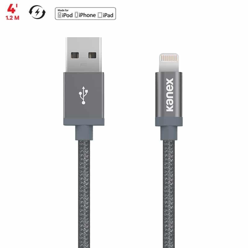 Kanex Micolor premium Lightning – kaabel Mfi lightningiga USB 1,2 m hind ja info | Mobiiltelefonide kaablid | kaup24.ee