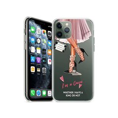 iPhone X/Xs (5,8″) silikoonümbris – I’m a Queen цена и информация | Чехлы для телефонов | kaup24.ee