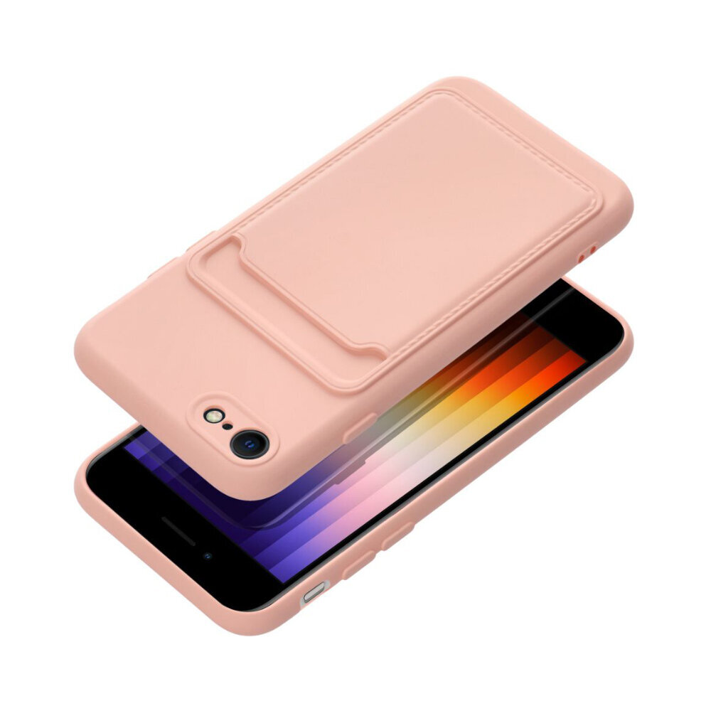 iPhone 7/8/SE 2020 (4.7″) Forcell CARD ümbris – Roosa hind ja info | Telefoni kaaned, ümbrised | kaup24.ee