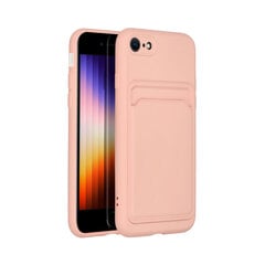 Чехол Forcell Card для iPhone 7/8/SE 2020 (4.7″) — Розовый цена и информация | Чехлы для телефонов | kaup24.ee