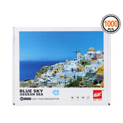 Pusle Blue Sky aegean sea 1000 pcs цена и информация | Пазлы | kaup24.ee