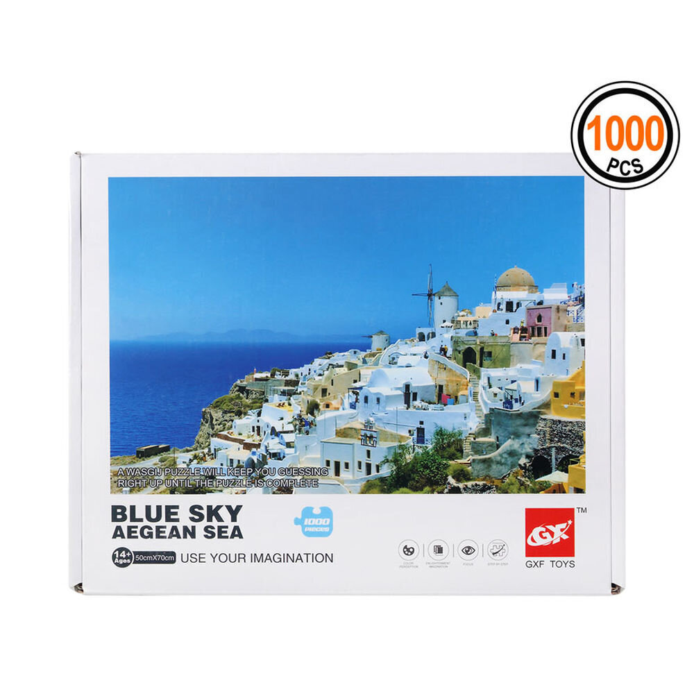 Pusle Blue Sky aegean sea 1000 pcs hind ja info | Pusled | kaup24.ee