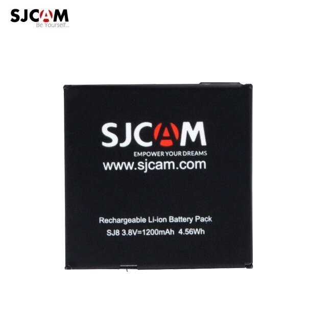 SJCami originaalaku tegevuskaamerale SJ8 Air / Plus / Pro 3,8 V 1200 mAh Li-Ion (EU Blister) hind ja info | Akud, patareid fotoaparaatidele | kaup24.ee