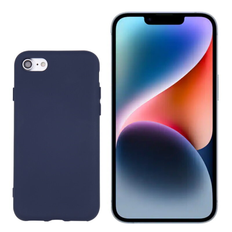 Vennus Silicone Lite Soft-Matt Touch tagakaane ümbris Apple iPhone 14 Pro Max Navvy jaoks цена и информация | Telefoni kaaned, ümbrised | kaup24.ee