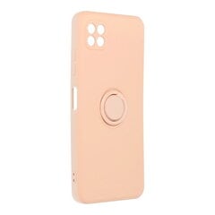 Roar Finger Ring Mat Silikoonist tagaümbris autohoidikumagnetiga Apple iPhone 14 Pink hind ja info | Telefoni kaaned, ümbrised | kaup24.ee