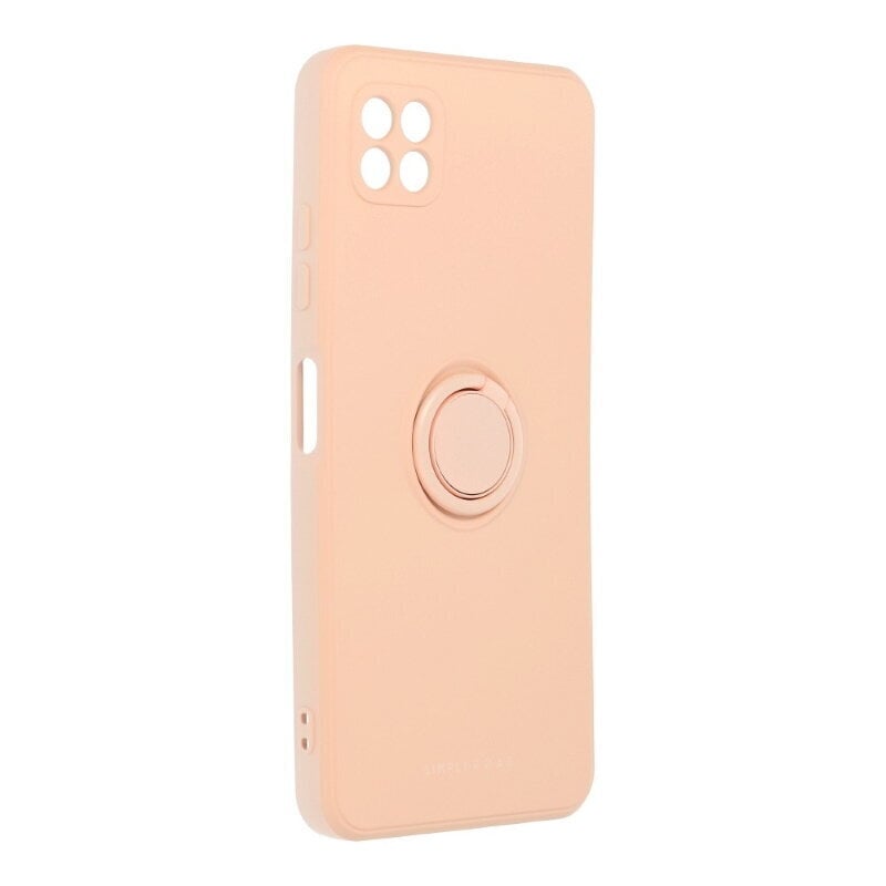 Roar Finger Ring Mat Silikoonist tagaümbris autohoidikumagnetiga Apple iPhone 14 Pink цена и информация | Telefoni kaaned, ümbrised | kaup24.ee