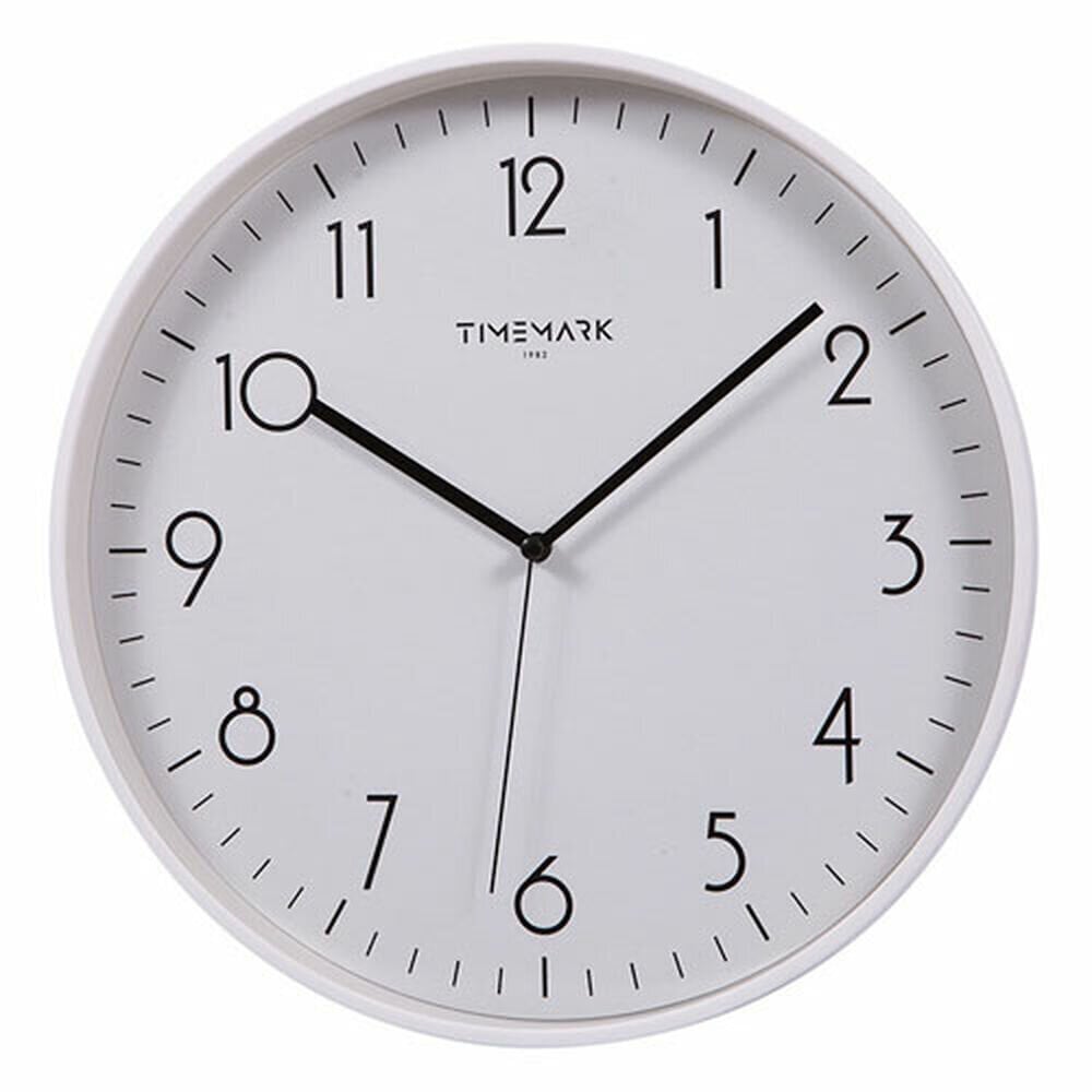 Seinakell timemark valge (30 x 30 cm) цена и информация | Kellad | kaup24.ee