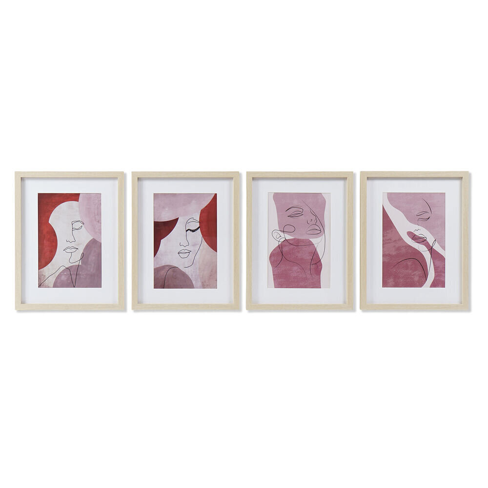 Maal DKD Home Decor abstraktne (35 x 2.5 x 45 cm) (4 pcs) цена и информация | Seinapildid | kaup24.ee