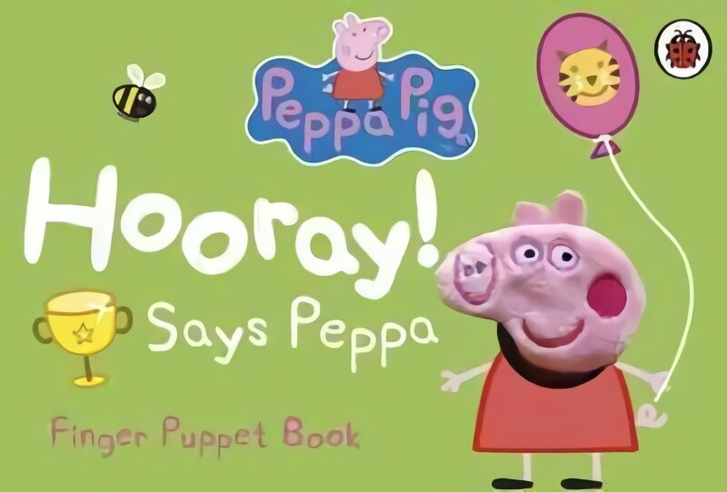 Peppa Pig: Hooray! Says Peppa Finger Puppet Book hind ja info | Väikelaste raamatud | kaup24.ee