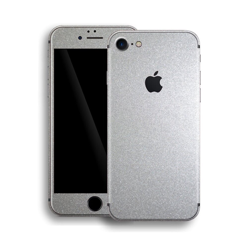 iPhone 7/8/SE 2020 (4,7″) Glitter kleebis – Hõbe hind ja info | Telefoni kaaned, ümbrised | kaup24.ee