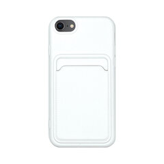 Чехол Card для iPhone 7/8/SE 2020 (4.7″) — Белый цена и информация | Чехлы для телефонов | kaup24.ee