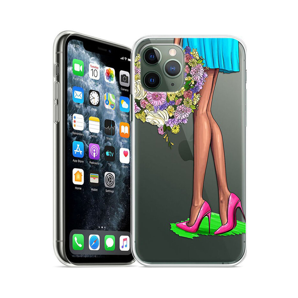 iPhone 7/8/SE 2020 (4,7″) silikoonümbris – Pink Hills цена и информация | Telefoni kaaned, ümbrised | kaup24.ee