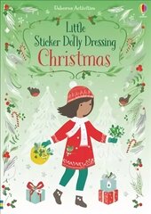 Little Sticker Dolly Dressing Christmas New edition цена и информация | Книги для малышей | kaup24.ee