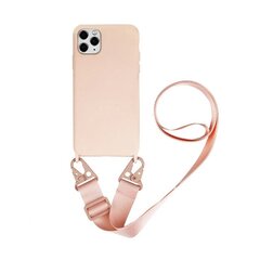 Чехол на шнурке Cross-Body для iPhone 11 Pro Max (6,5″) — Розовый цена и информация | Чехлы для телефонов | kaup24.ee