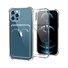 iPhone 11 (6,1″) Shockproof Card ümbris – Lilla hind ja info | Telefoni kaaned, ümbrised | kaup24.ee