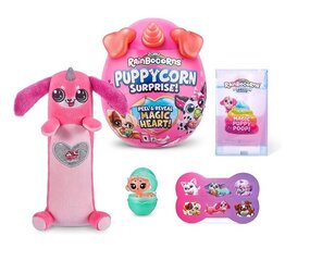 Plüüsist mänguasi Puppycorn Surprise koos aksessuaaridega, 4 seeria цена и информация | Мягкие игрушки | kaup24.ee