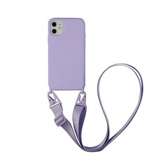 Чехол на шнурке Cross-Body для iPhone 11 Pro (5,8″) — Фиолетовый цена и информация | Чехлы для телефонов | kaup24.ee