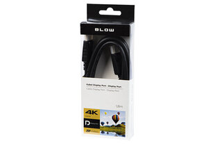 Kaabel DisplayPort - DisplayPort, 1.8m hind ja info | Blow Kodumasinad, kodutehnika | kaup24.ee