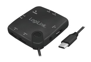 Logilink UA0344 цена и информация | Адаптеры и USB-hub | kaup24.ee