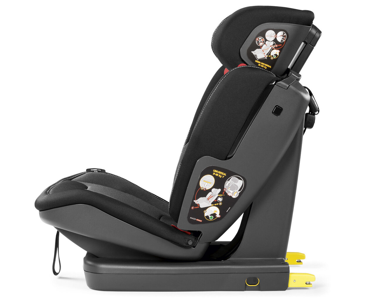 Peg Perego turvatool Viaggio 1-2-3 Via, 9-36 kg, Licorice цена и информация | Turvatoolid | kaup24.ee