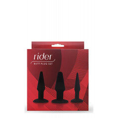 Rider butt plug set hind ja info | Anaallelud | kaup24.ee