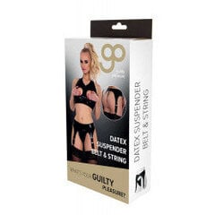 Gp datex suspender belt and string, l цена и информация | Сексуальное женское белье | kaup24.ee