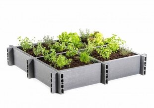 Peenrakast Garden Box 120cm x 120cm x 22cm цена и информация | Садовые инструменты | kaup24.ee