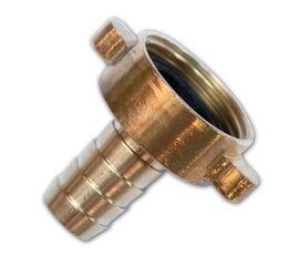 Voolikuühendus mutriga 13mm - 3/4" sisekeere, messing hind ja info | Kastekannud, voolikud, niisutus | kaup24.ee