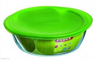 Kuumakindel vorm kaanega Pyrex Cook & Store green, 20 cm цена и информация | Посуда для хранения еды | kaup24.ee